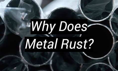 why does metal rust